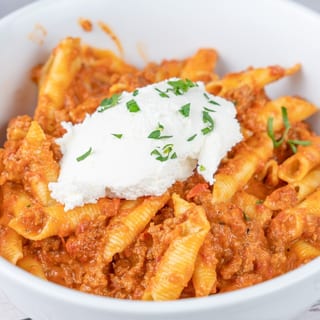 Rigatoni Bolognese